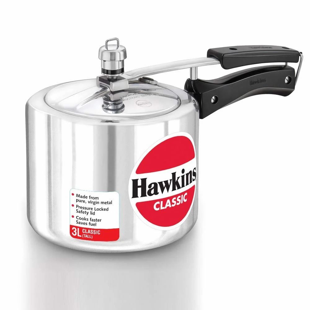 Tri-Ply Stainless Steel Pressure Cooker