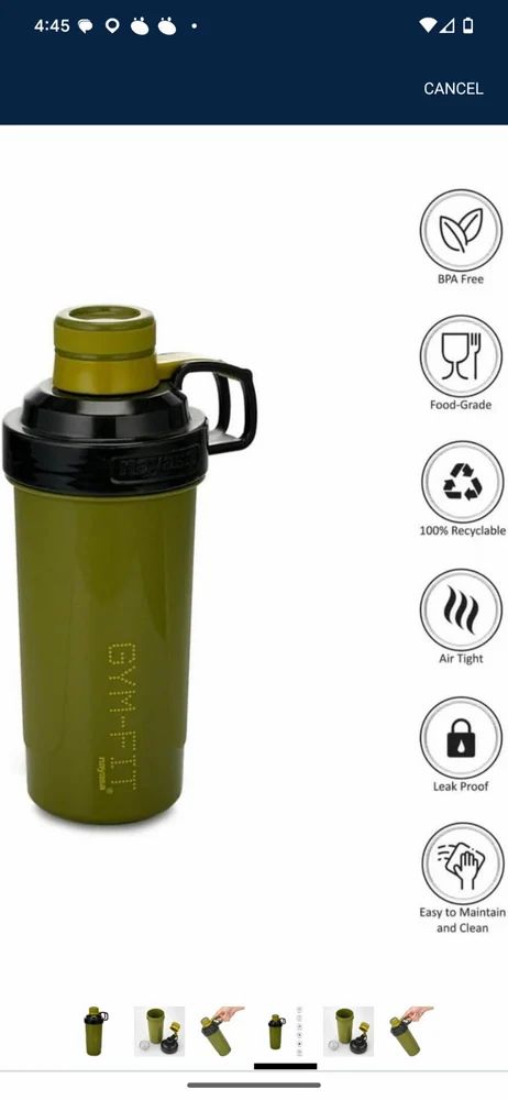 Use Max Glaze Container